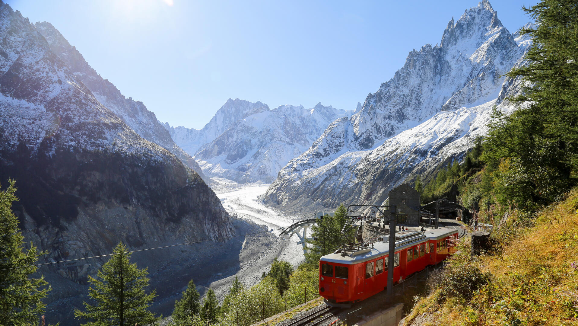 Carte Postale Ancienne – Chamonix Mont Blanc – La Mer De Glace Vue De Montenvers – LL Levy