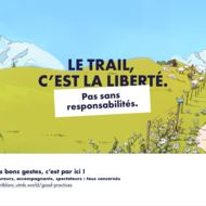 le trail c'est la liberté mais pas sans la responsabilité