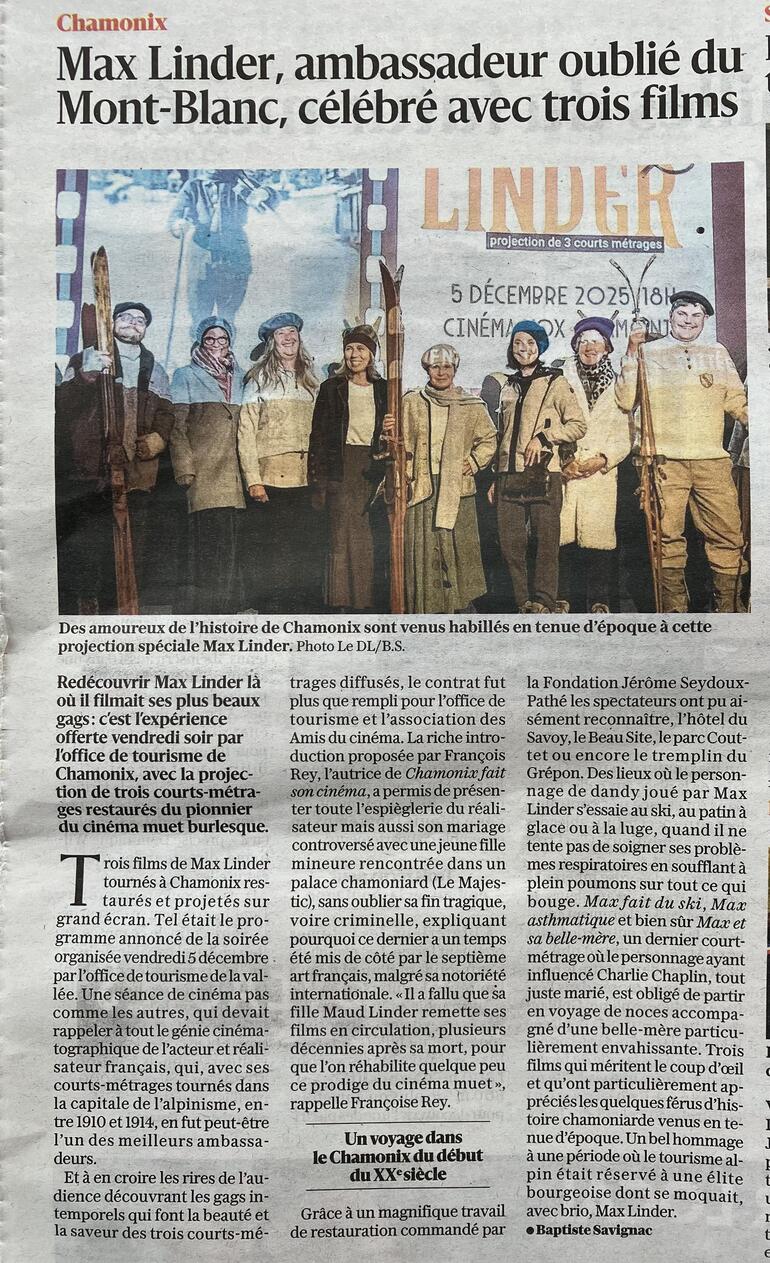 article DL Max Linder