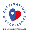 Logotipo del sello Destination Excellence